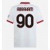 AC Milan Tammy Abraham #90 Venkovní Dres 2024-25 Krátkým Rukávem